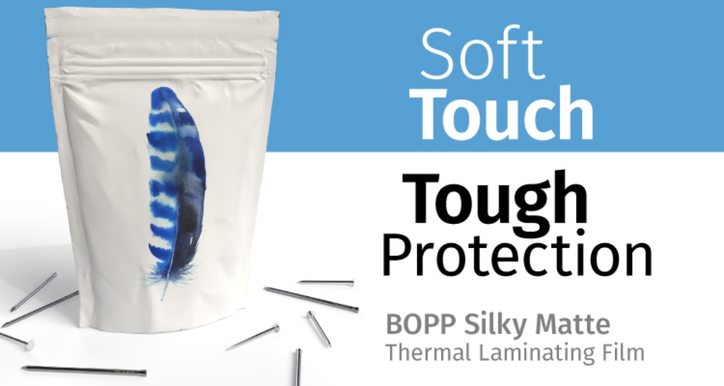 Build revenue with BOPP Silky Matte Thermal Laminating film