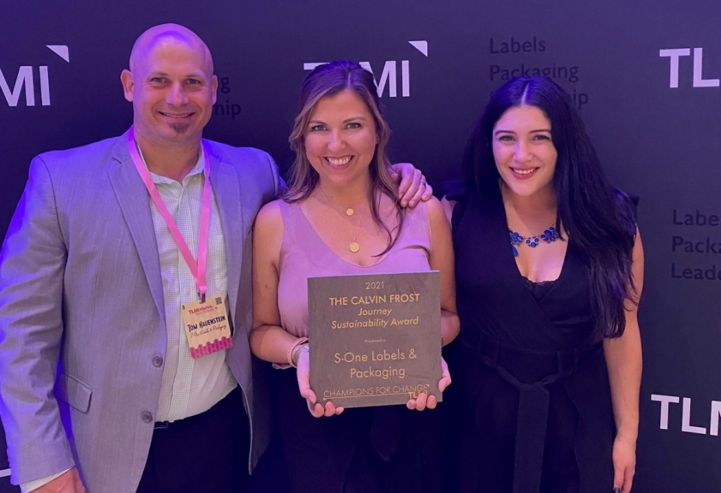 S-OneLP Honored with TLMI Sustainability Award 