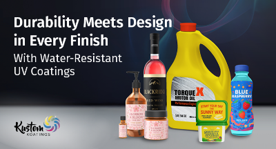 Next-Gen UV Coatings Provide Water Resistance and Protection for Labels